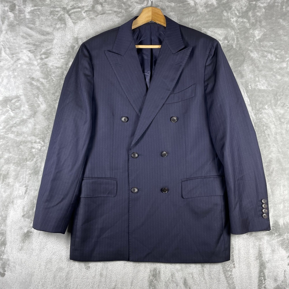 Suitsupply Blazer La Spalla Vitale Barberis Double Breasted Blazer Jacket US 40